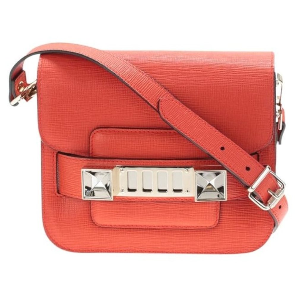 Proenza Schouler Tiny Ps11 Satchel Red Leather Cross Body Bag